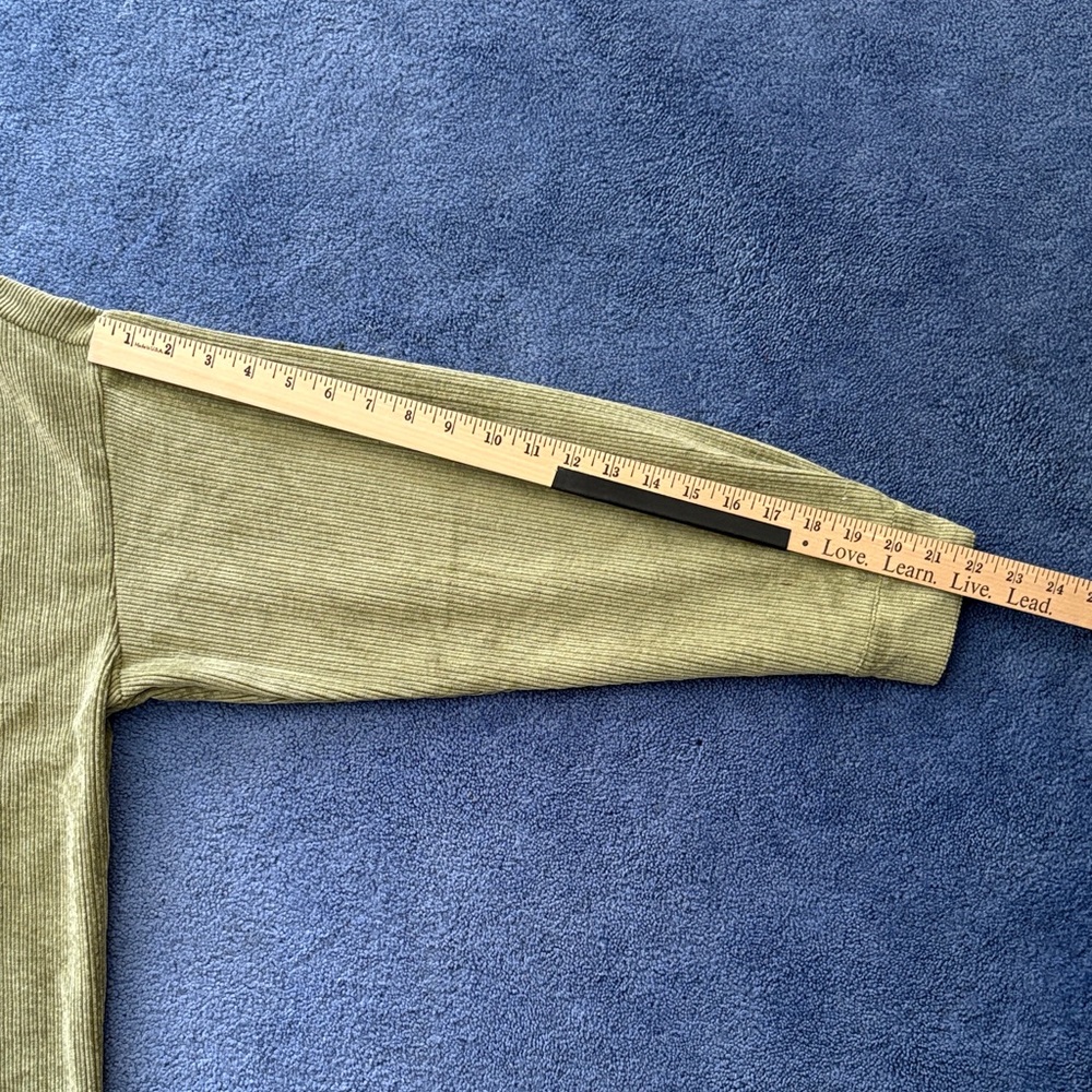 BKE olive Green Button Down Shacket - image 7